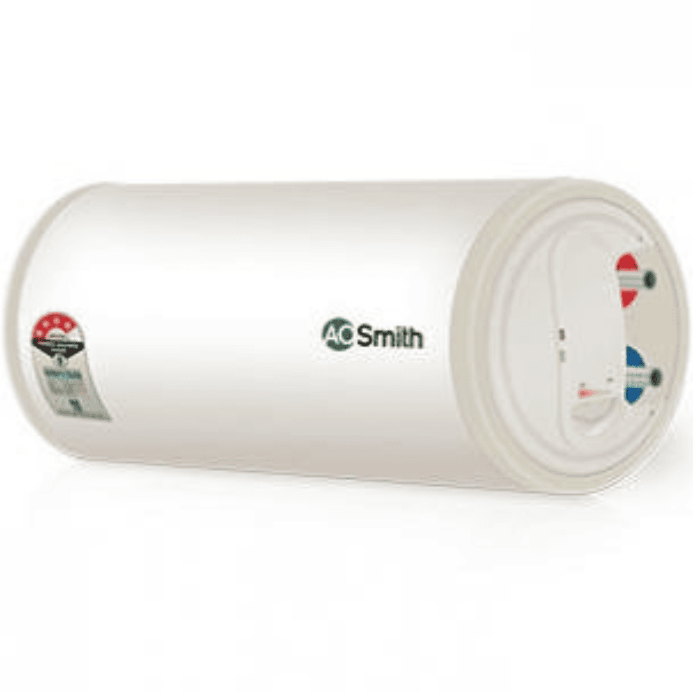 AO Smith 50 Ltrs Horizontal Storage Wall Mounting Water Heater Geyser (HAS-50L, White)