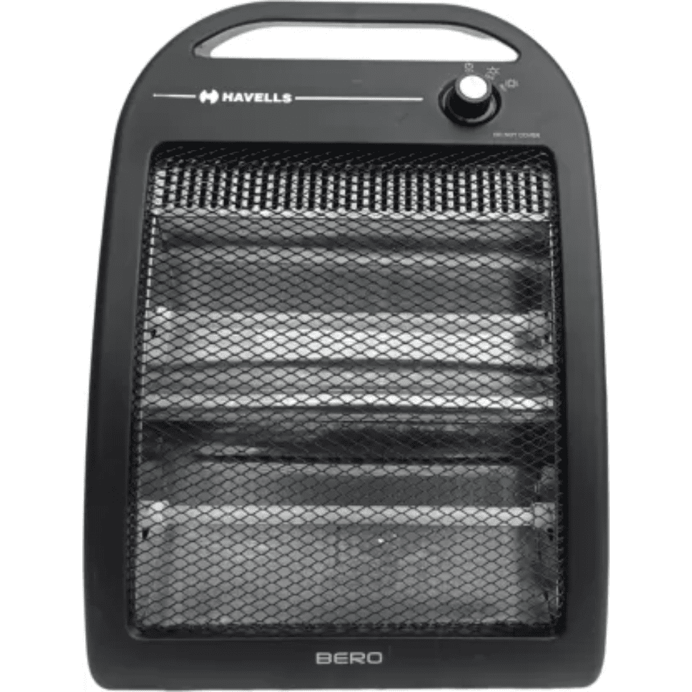 Havells 800 Watts  Bero Quartz Portable Room Heater, Black