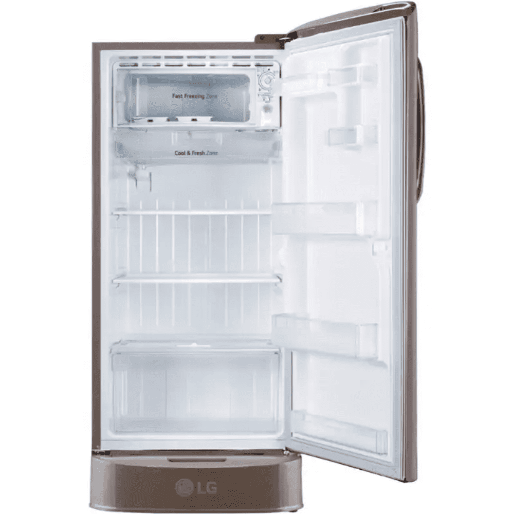 LG 185 Ltrs 3 Star, Inverter Direct Cool, Single Door Refrigerator (GL-B201AFSD)