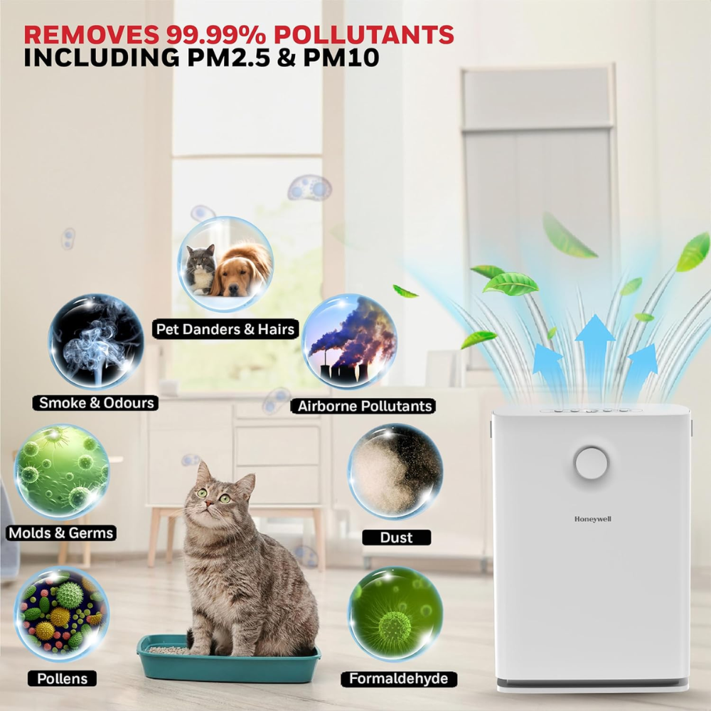 Honeywell Air Touch V3, Pre-Filter Portable Air Purifier, HEPA Filter with 3 Stage Filtration