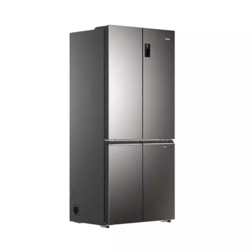 Haier 520 Ltrs, 3 Star Lumiere Frost Free Triple Inverter French Door Side by Side Refrigerator (HRB 600IS, Inox Steel)