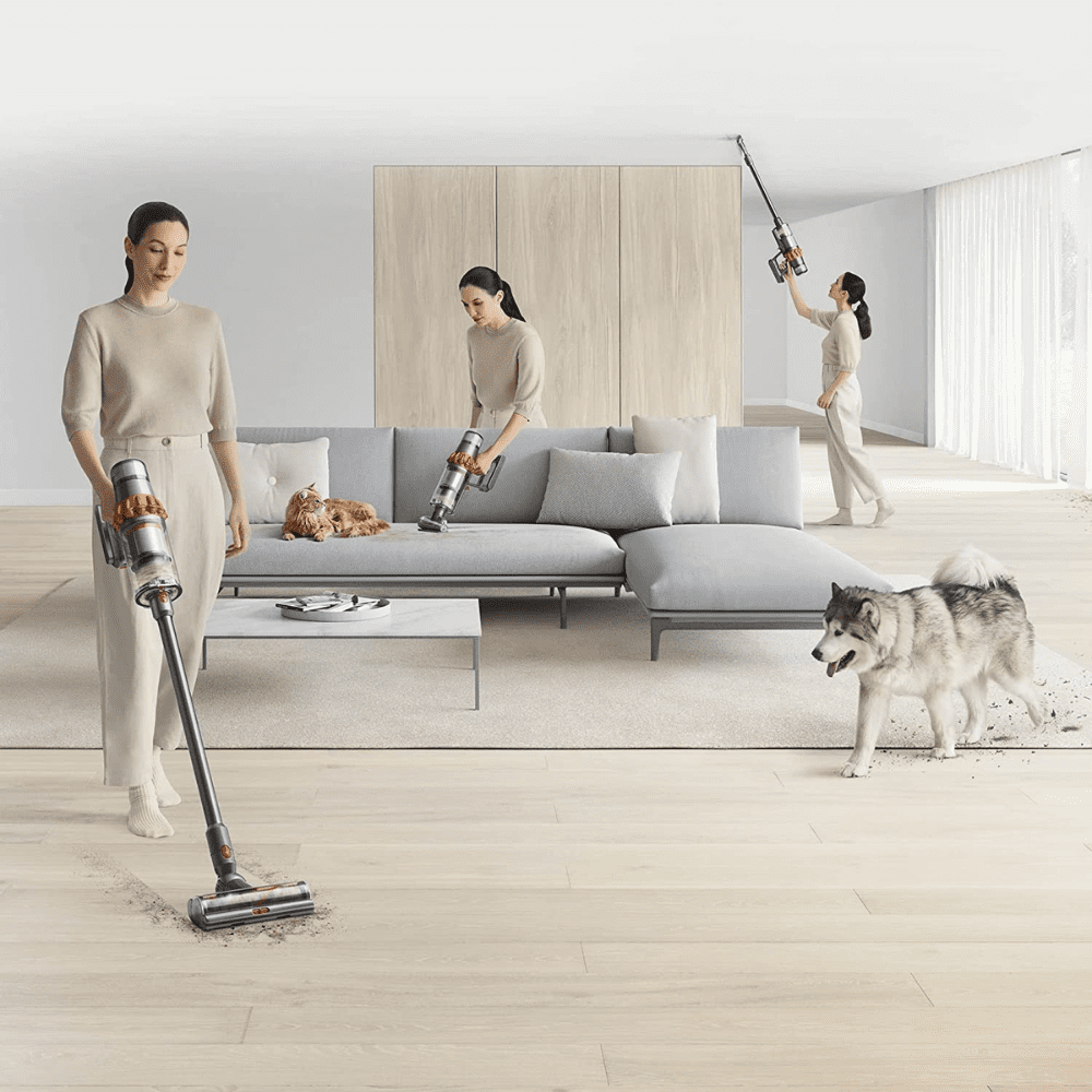 Dyson V15 381356-01, Detect Extra Cordless Vacuum Cleaner (Prussian Blue & Bright Copper)