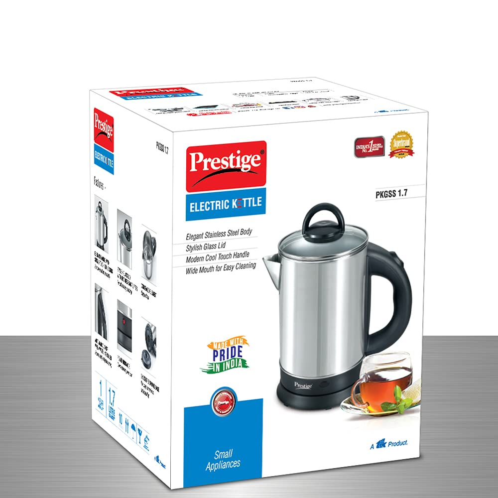 Prestige PKGSS, 1500 Watts Litres Stainless Steel Electric