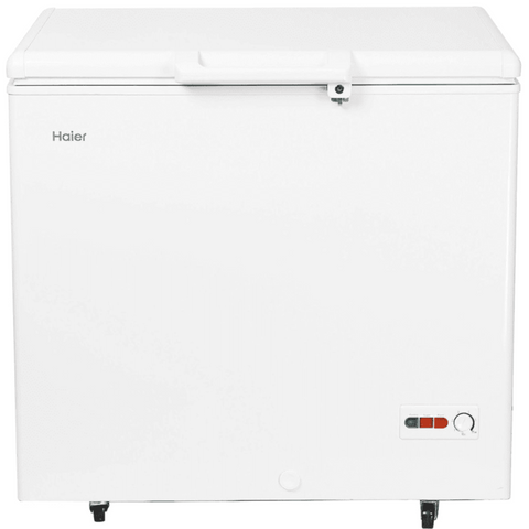 Haier HCC-230HC, 203 Ltrs Hard Top Convertible Single Door Deep Freezer, White