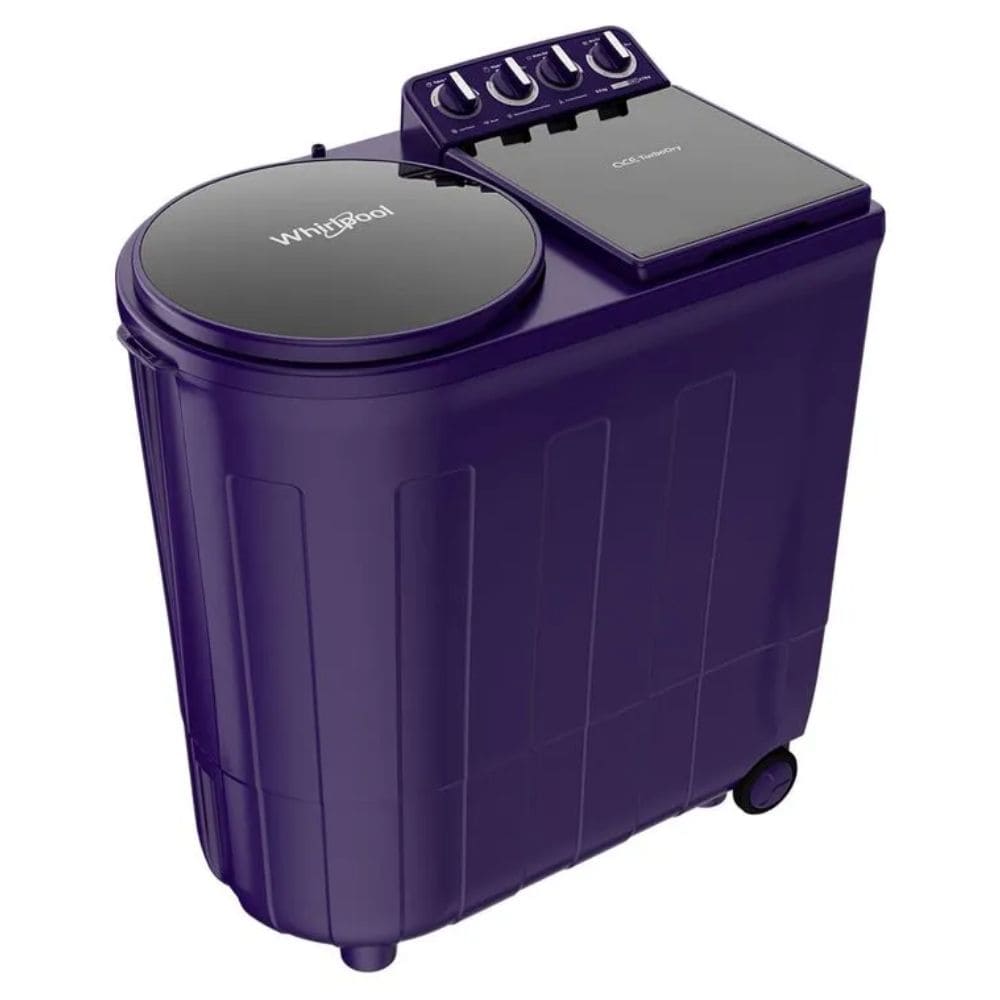 Whirlpool 8.5 Kg 5 Star Semi-Automatic Top Load Washing machine (ACE 8.5 TRB DRY XTRAA DZL 10Y, Purple)