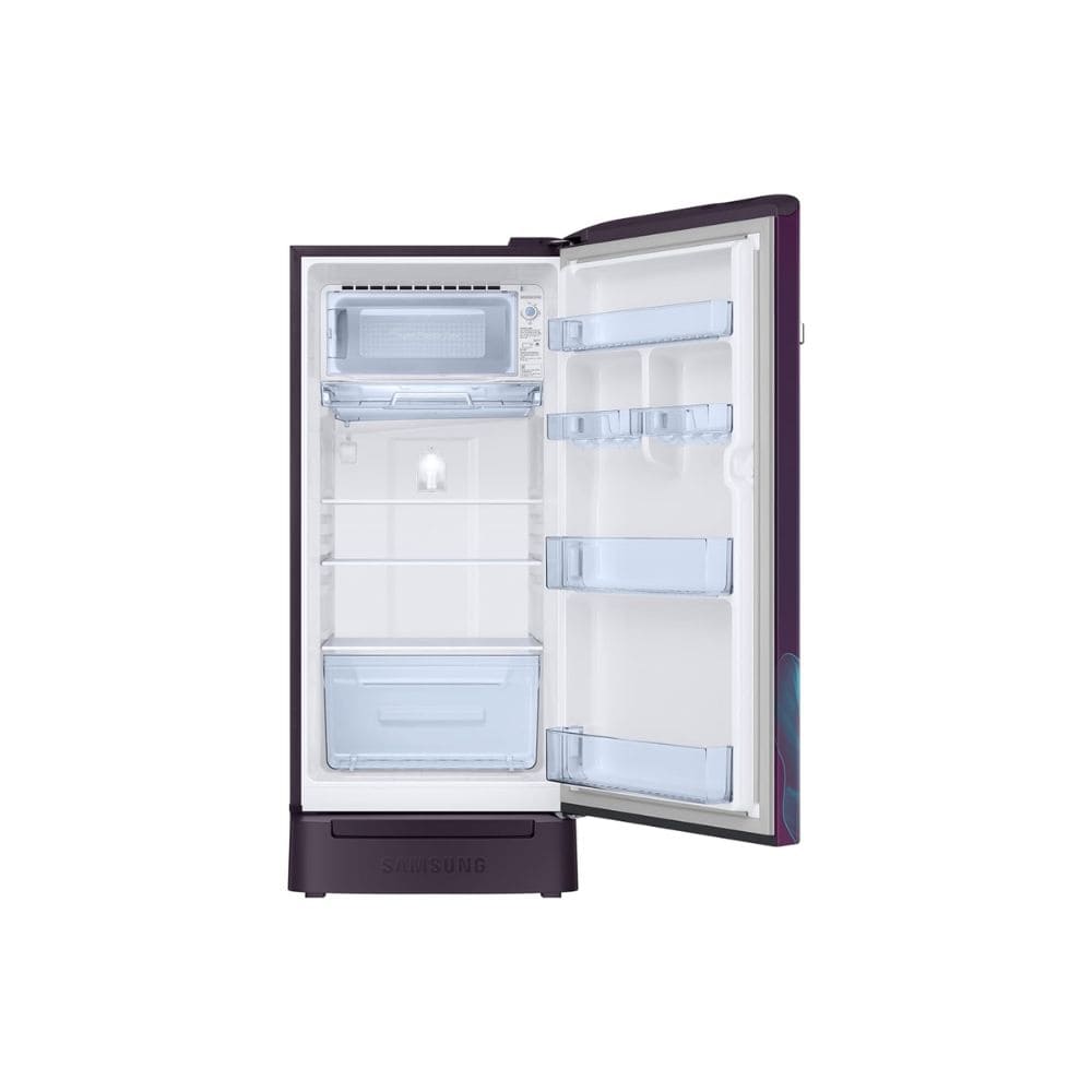Samsung 189 Ltrs, 5 Star Digital Inverter, Direct Cool Single Door Refrigerator (RR21H2H259R, Paradise Bloom Red)