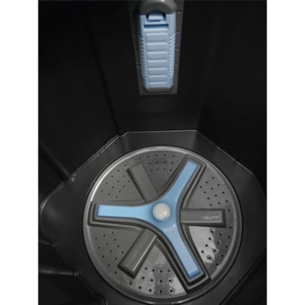 Haier 8.5 Kg 5 Star Semi-Automatic Top Load Washing machine (HTW85-186BBK,Black)
