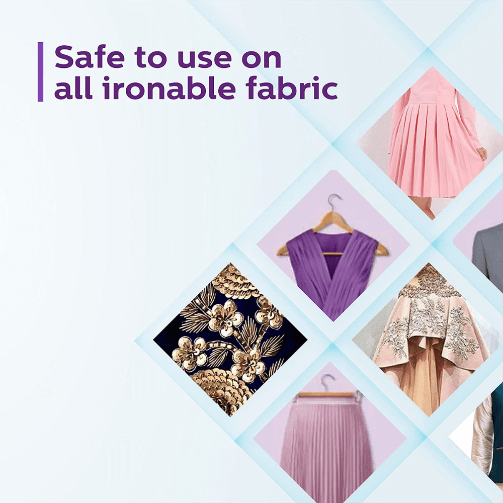 Philips STH1010/10,  900 Watt Handheld Garment Steamer (White & Grey)