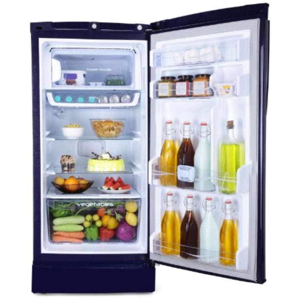 Godrej 185 Ltrs 3 Star Inverter Single Door Refrigerator (RD EDGEPRO 210D TAF, Marine Blue)