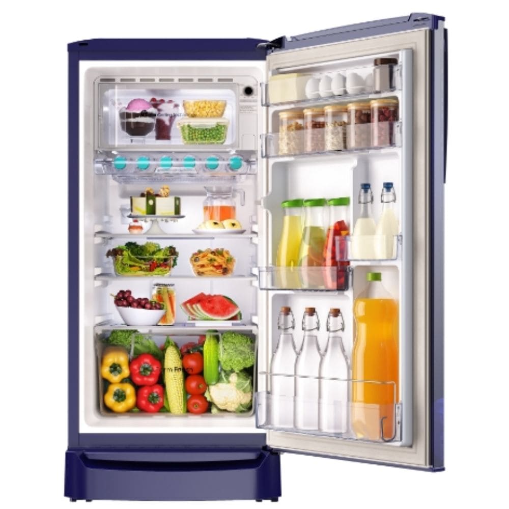 Godrej 180 Ltrs 2 Star Direct Cool Single Door Refrigerator (RD ERIOPLS 205B THF SS BL, Sea Blue)