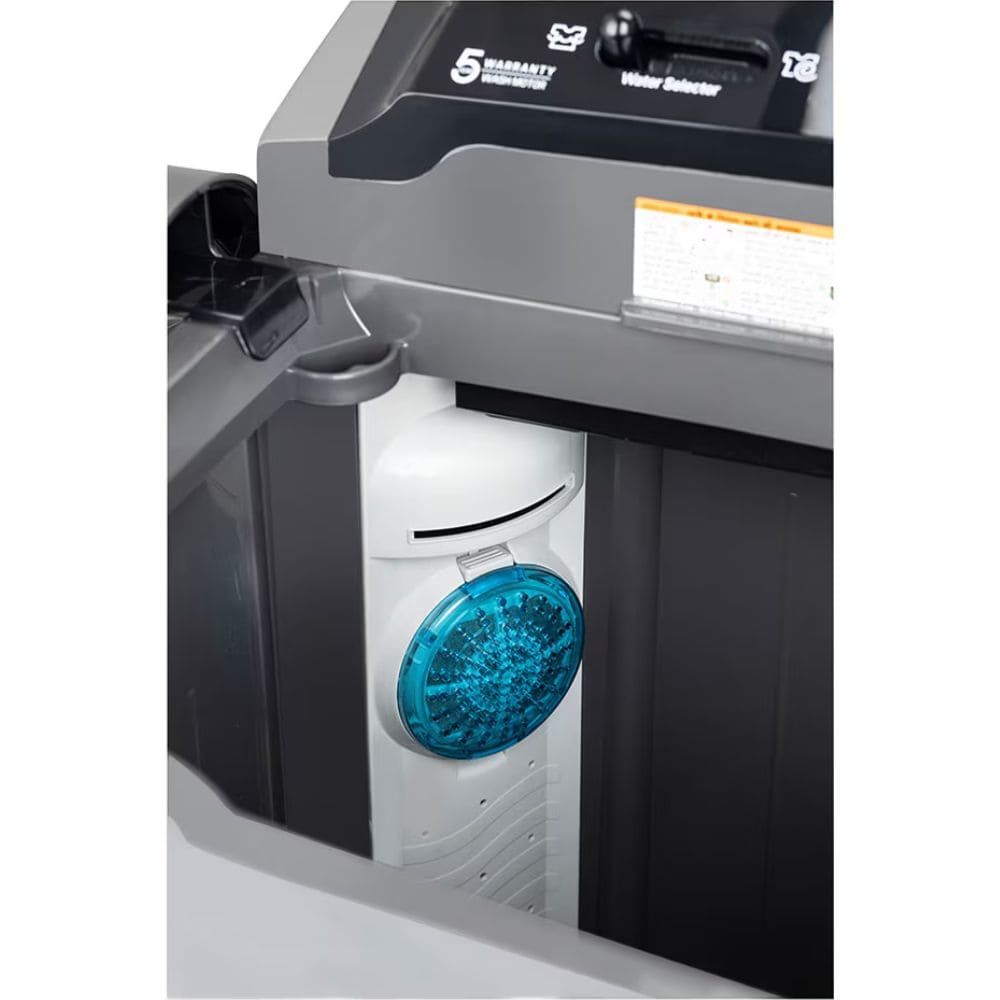 LG 9.5 Kg 5 Star Semi-Automatic Top Load Washing machine (P9555SKAZ, Middle Black)