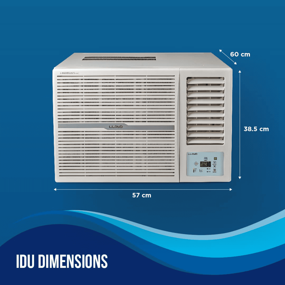 Lloyd 1.0 Ton 2 Star Fixed Speed Window Air Conditioner (GLW12C2YWSEW)