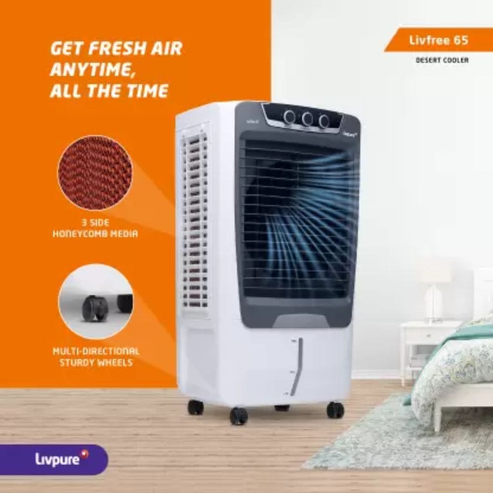 Livpure 65 Ltrs Desert Room Air Cooler (superior livfree65l)