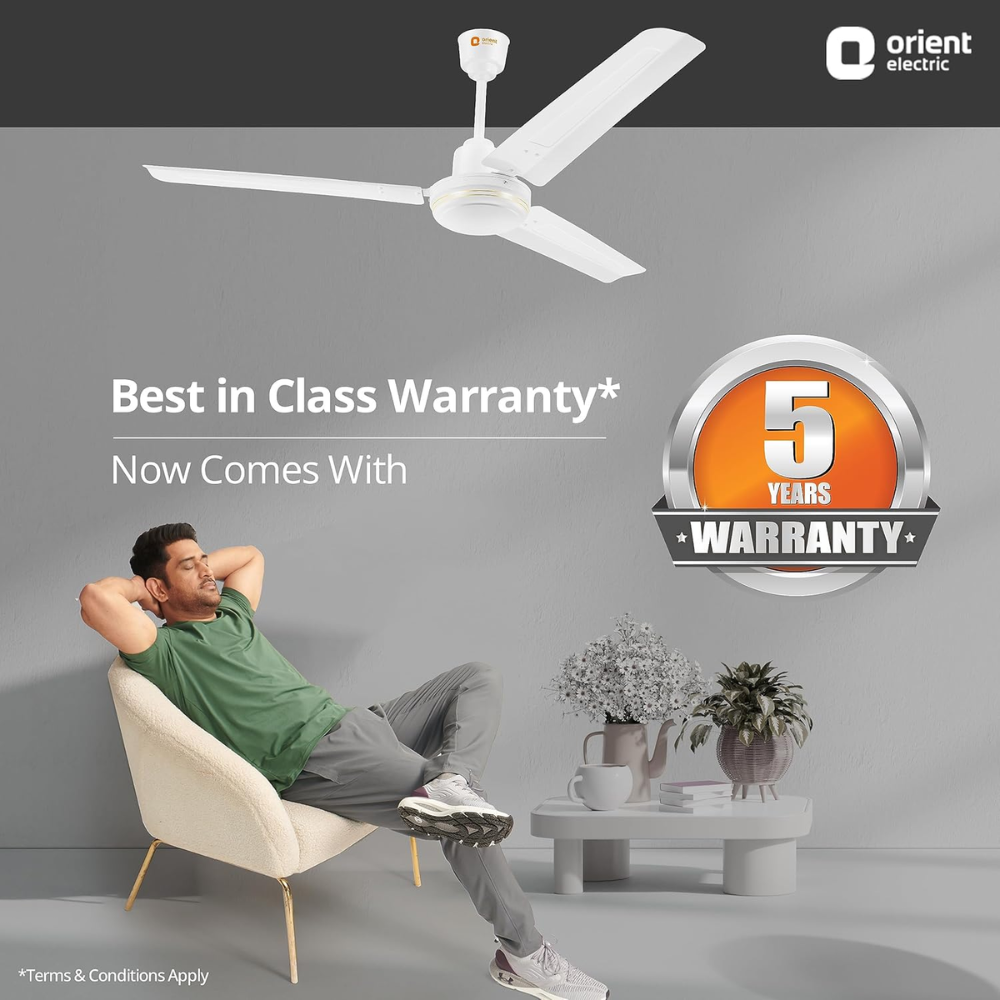 Orient Electric New Breeze, 1400mm 3 Blade Ceiling Fan