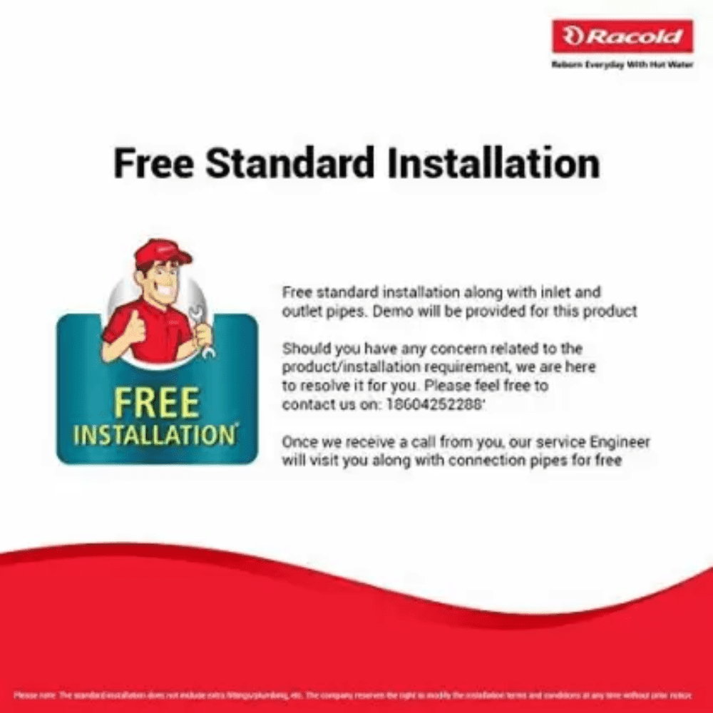 Racold 35 Ltrs Vertical Storage, 5 Star Water Heater Geyser (CDR DLX 35V, White & Grey)
