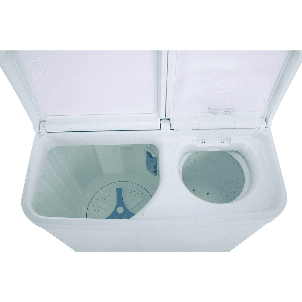 Haier 8.5 Kg 5 Star Semi-Automatic Top Load Washing Machine ( HTW85-178, Roses White)