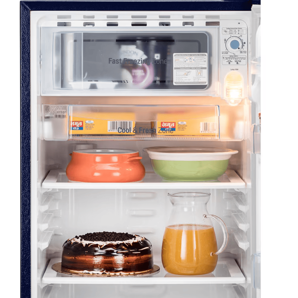 LG 185 Ltrs 1 Star, Inverter Direct Cool, Single Door Refrigerator (GL-B181OBJB)