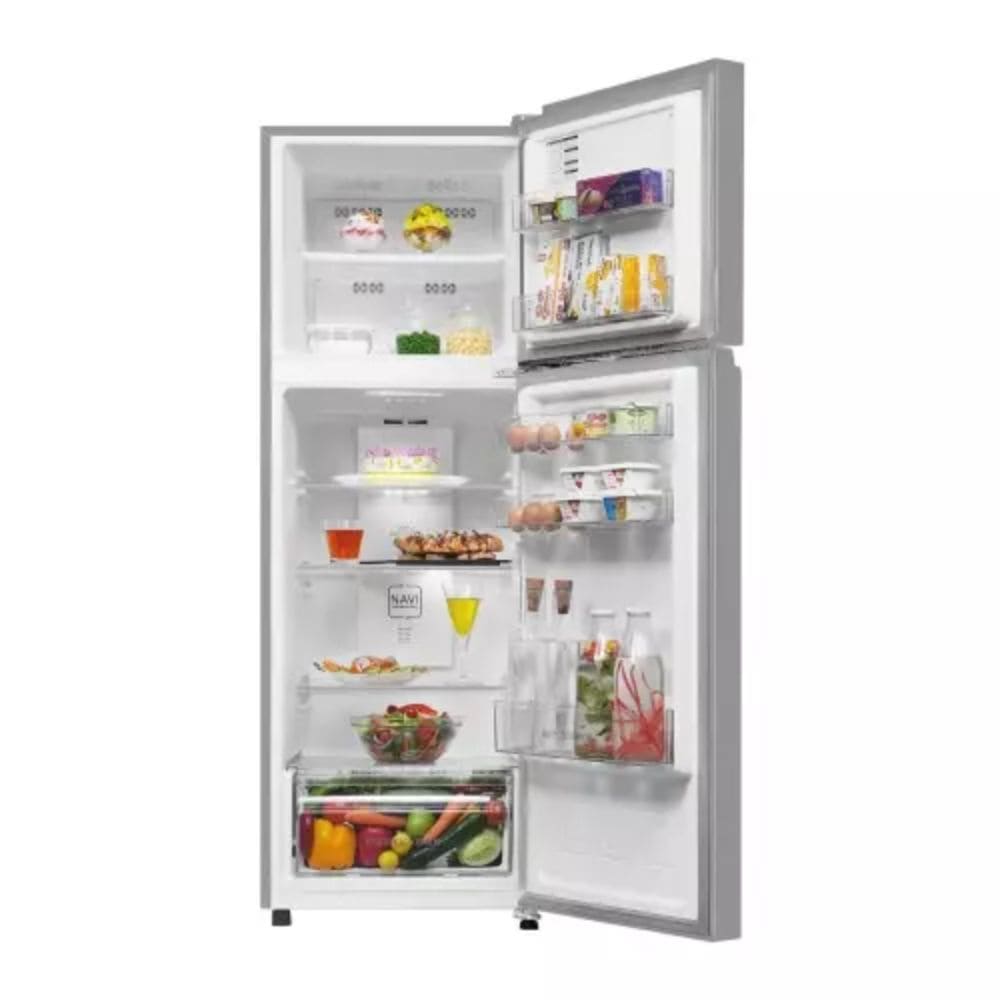 Haier 240 Ltrs, 2 Star Frost Free Double Door Refrigerator (HRF 2902IERBA P,Radish Blue)