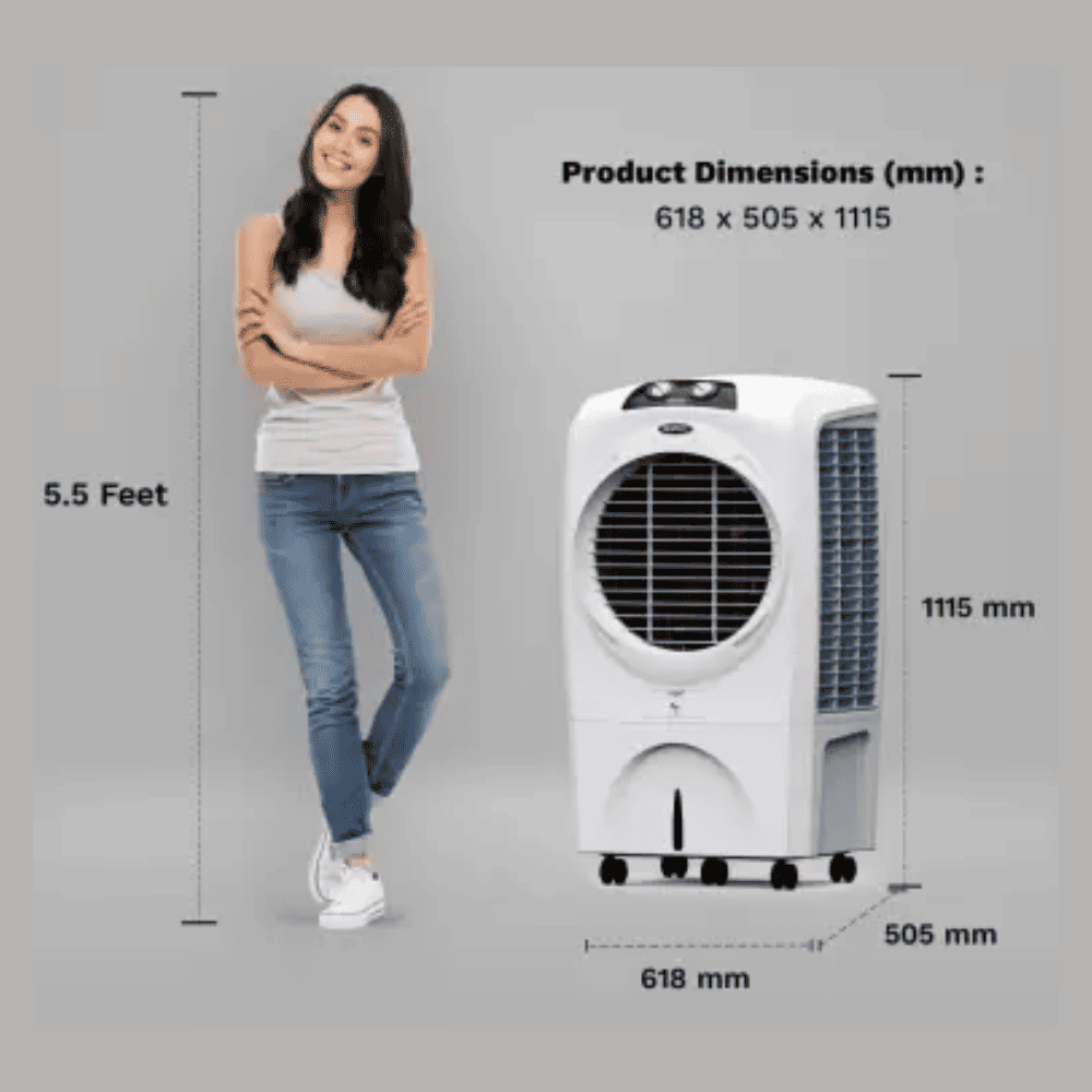 Symphony 70 Ltrs Desert Air Cooler with Powerful Blower (Mastercool70XL+)