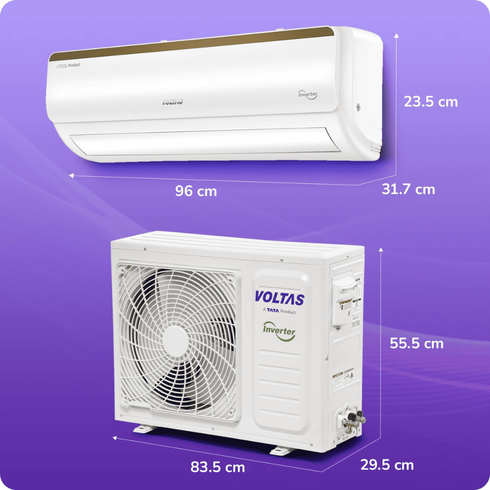 Voltas 1.5 Ton 5 star Inverter Split  Air Conditioner (Vertis AI 1.5 Tr. 5S)