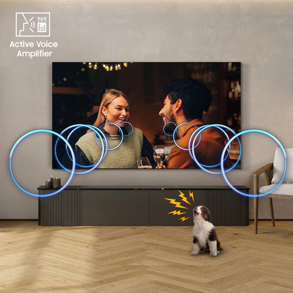 Samsung UA55M80HAULXL, 55 Inches Mini LED 4K AI Smart TV, Black
