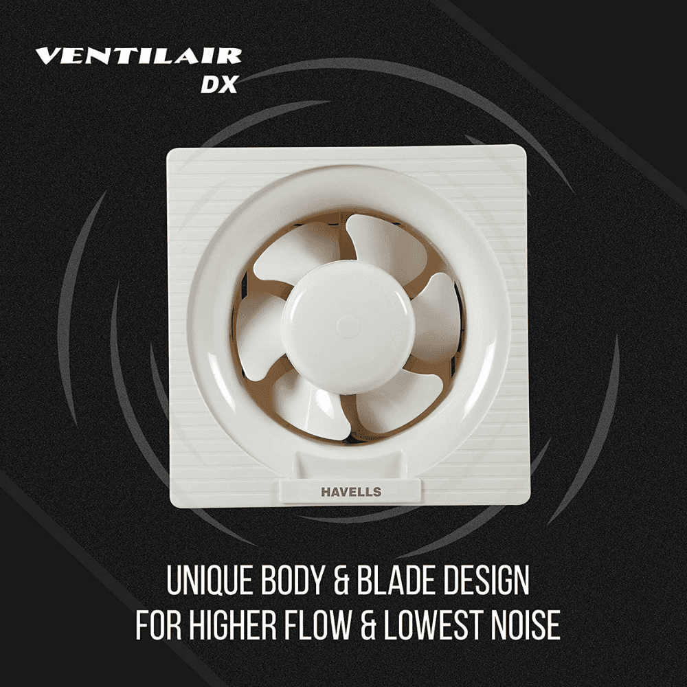 Havells Ventilair DX, 250mm 6 Blade Wall Mount Air Exhaust Fan