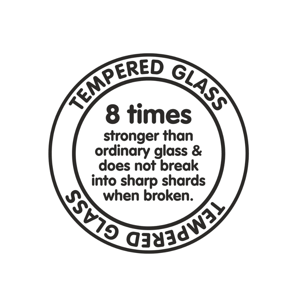 Glen Hob 1073 SQ HT DB, 3 burner 73 cm Auto Ignition Glass Stainless Steel Double Ring Forged Brass Burners 1 Medium +1 Small + 1 High Gas Stove (Black)