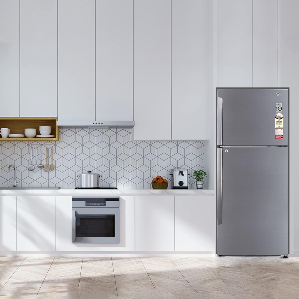 LG 466 Ltrs 1 Star, Inverter Frost Free, Double Door Refrigerator (GL-T502CPZR)