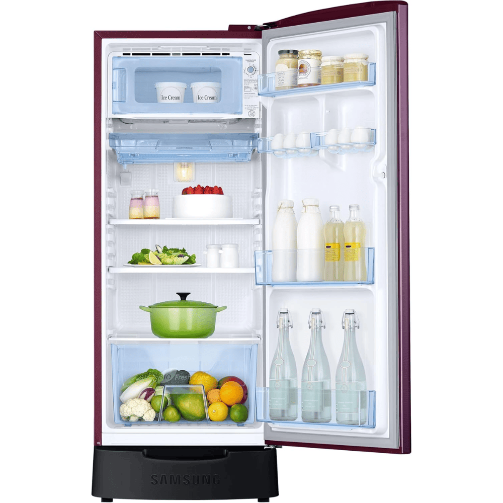 Samsung 183 Ltrs 5 Star, Inverter Direct Cool, Single Door Refrigerator (RR20D2825CR)