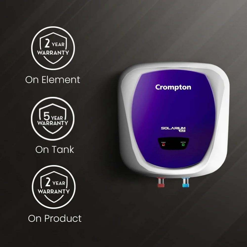 Crompton Solarium CLX 15 Litre Star Storage Water Heater Geyser