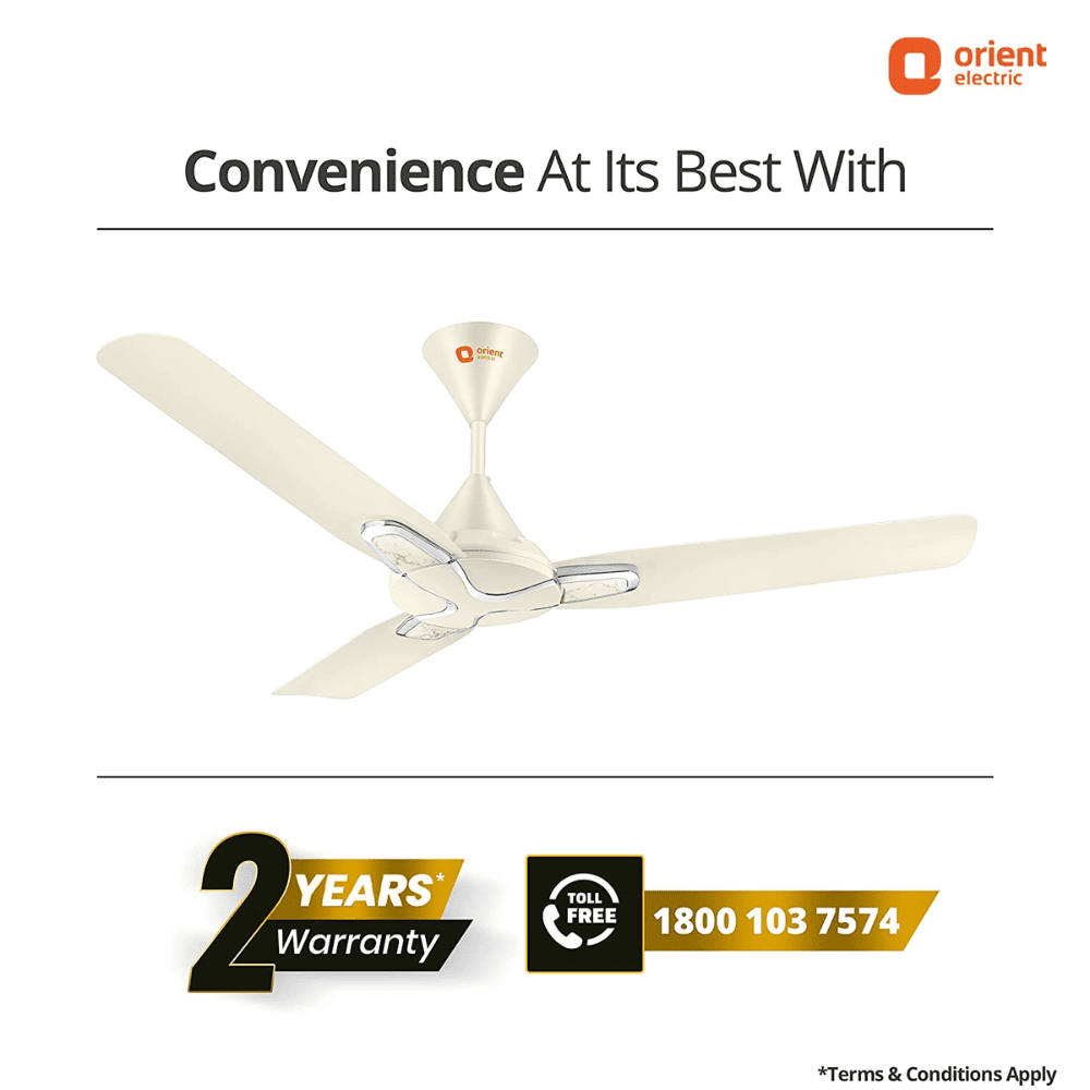 Orient Electric Jazz, 1400mm 3 Blade Ceiling Fan