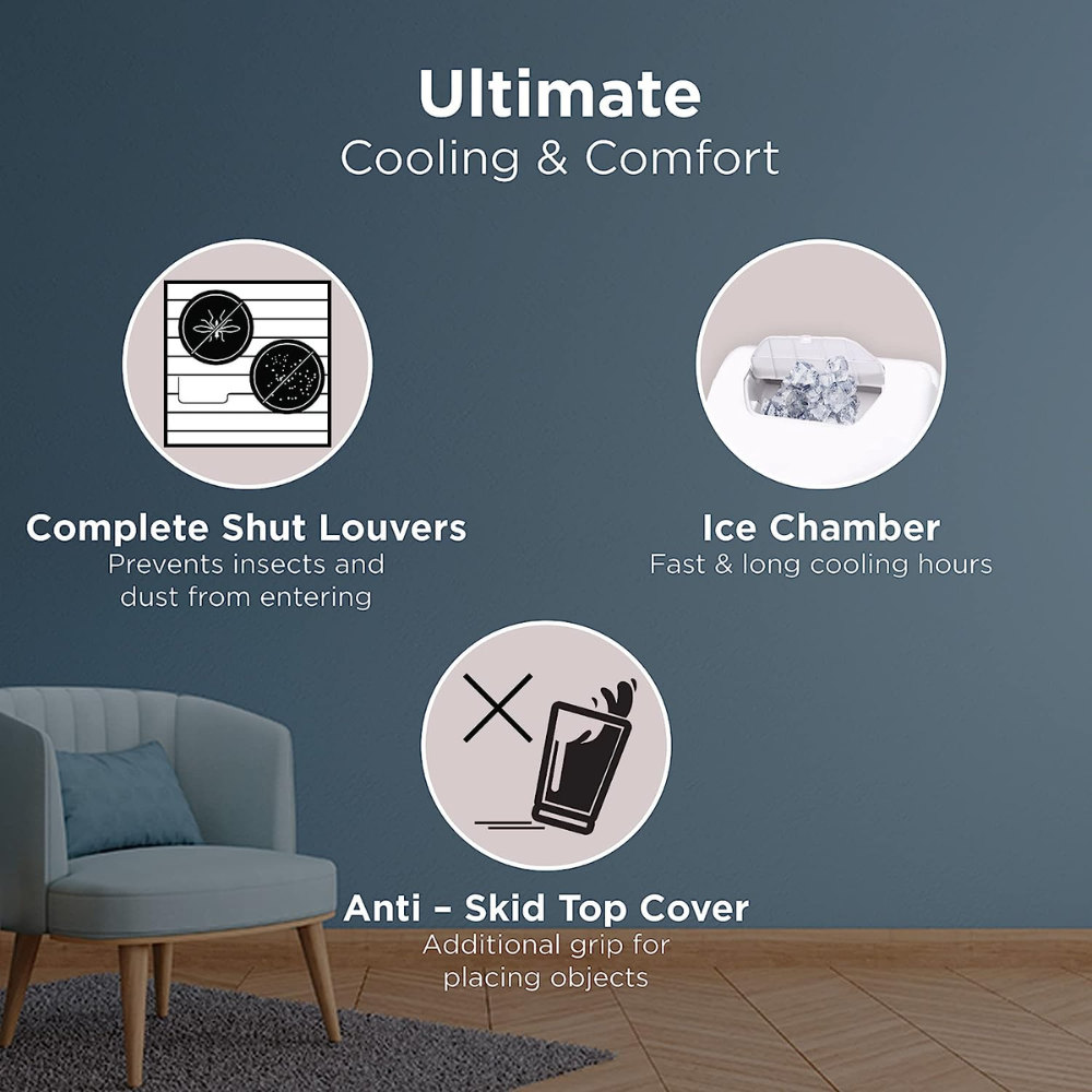 Hindware Snowcrest Froid, 38 Ltrs Personal Air Cooler