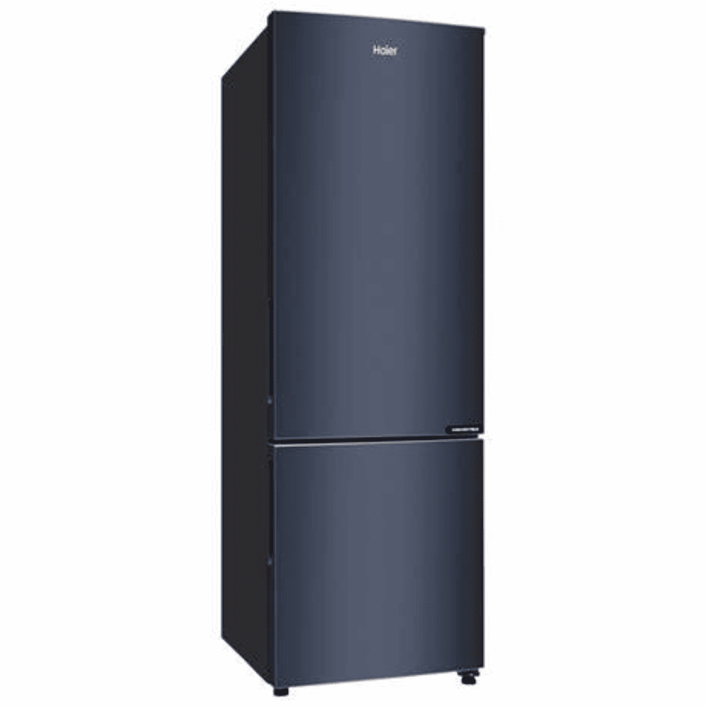 HAIER 265 Litres 2 Star Double Door Refrigerator (HRB-3152PKG-P, Black)