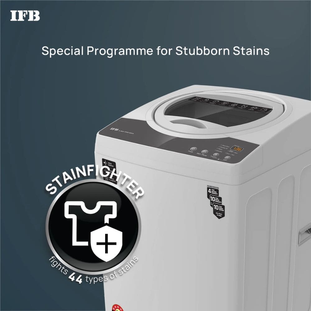 IFB 7 Kg 5 star Fully-Automatic Top Load Washing Machine Appliance (TL-RES 7.0KG AQUA)