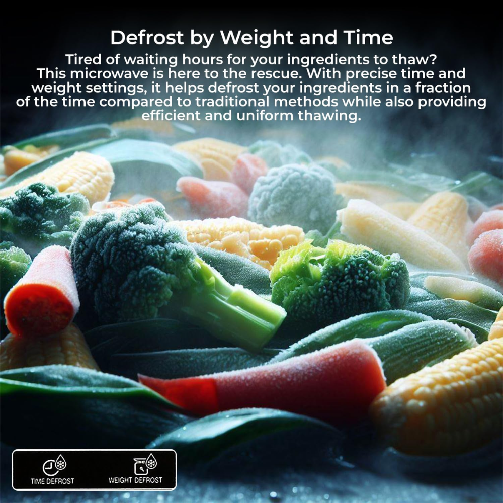 Sharp 20 Ltrs Solo Convection Microwave Oven, Digital Display (R-220KN-K 20LTR,Black)