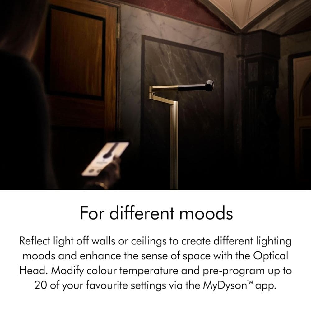 Dyson 298940-1, Solarcycle Morph Floor light (White & Silver)