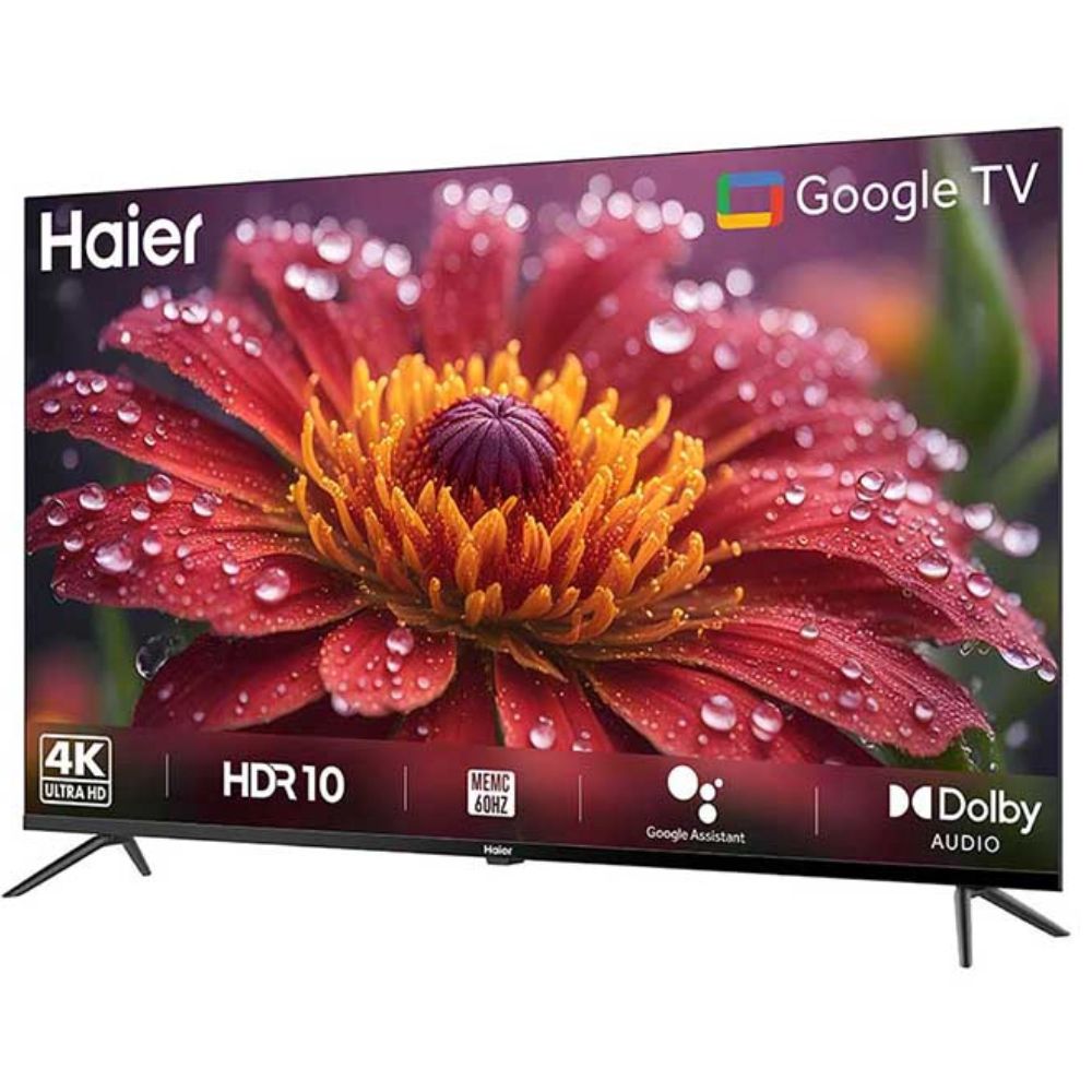Haier LE55K800UGT, 55 Inches, 4K Ultra HD Ready Smart LED TV, Black