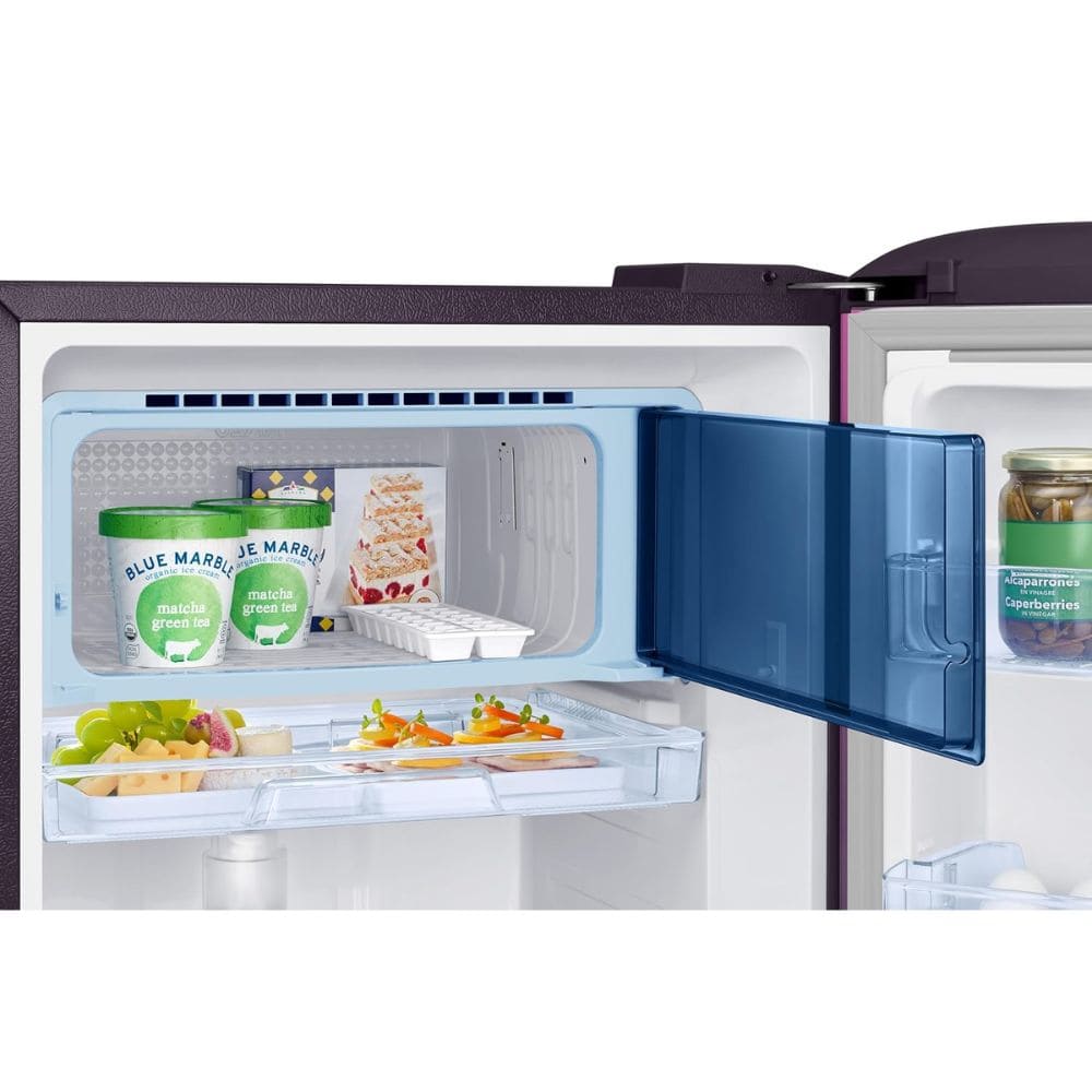 Samsung 215 Ltrs, 5 Star Digital Inverter, Direct Cool Single Door Refrigerator (RR23H2H359R/HLtrs, Paradise Bloom Red)