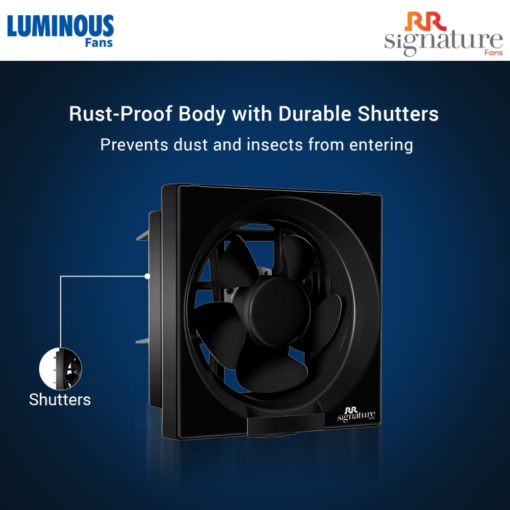 Luminous 200mm Strong Air Suction Air Exhaust Fan (Vento Deluxe)