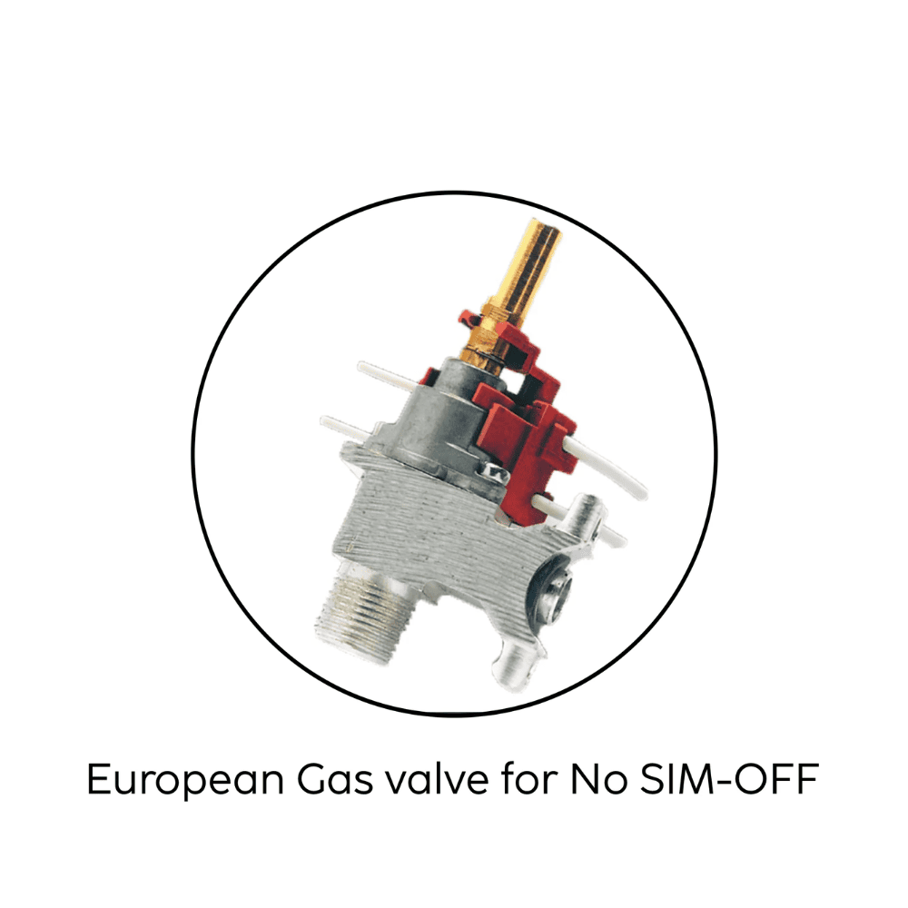 Glen Hob, 1063 SQ DB, 3 Burner 60 cm Auto Toughened Glass Top Full Brass Burners 1 Medium + 1 small +1 High Flame (Black)