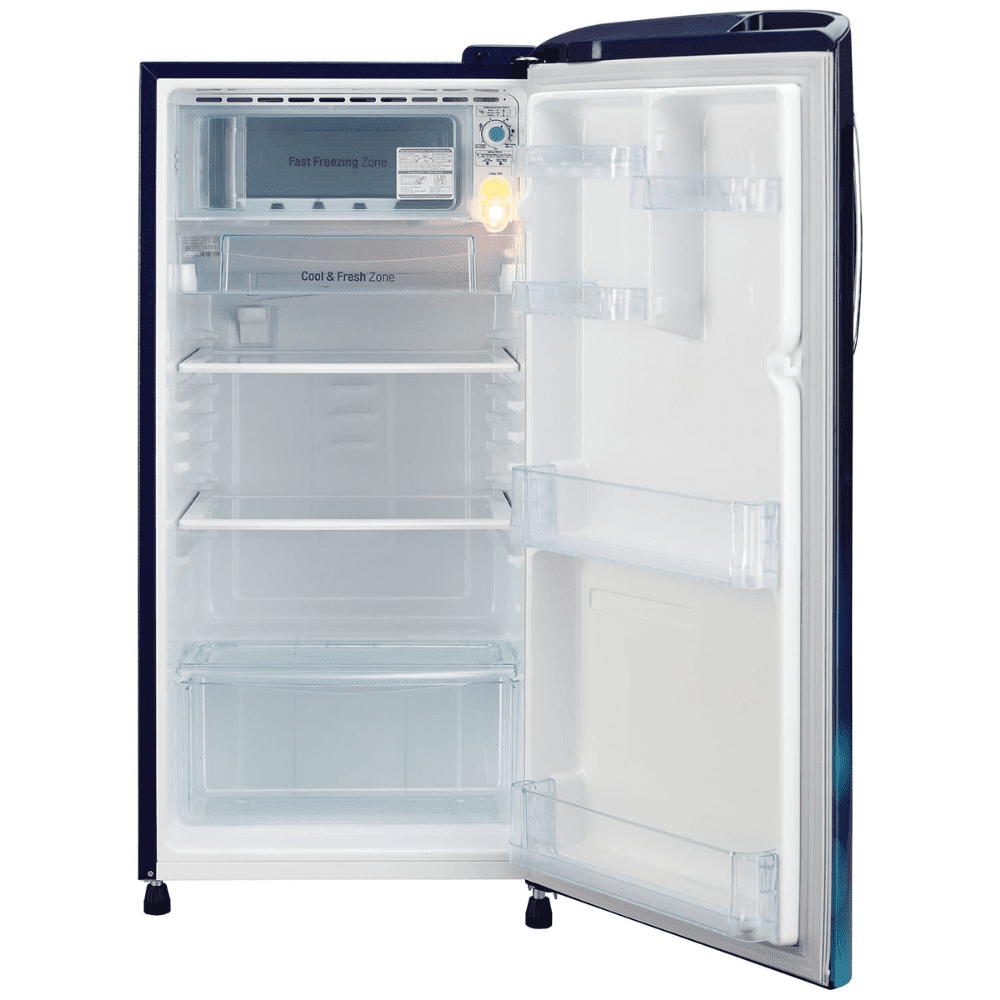 LG 185 Ltrs 3 Star Inverter Direct Cool Single Door Refrigerator ( GL-B201ABCD, Blue Charm)