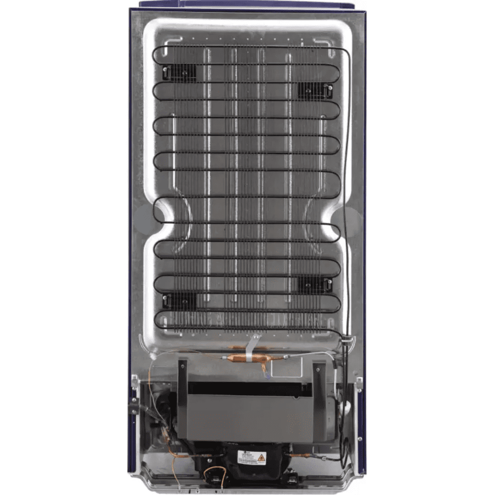 LG 185 Ltrs 2 Star Inverter Direct Cool Single Door Refrigerator (GL-B199OBED,Blue Euphoria)