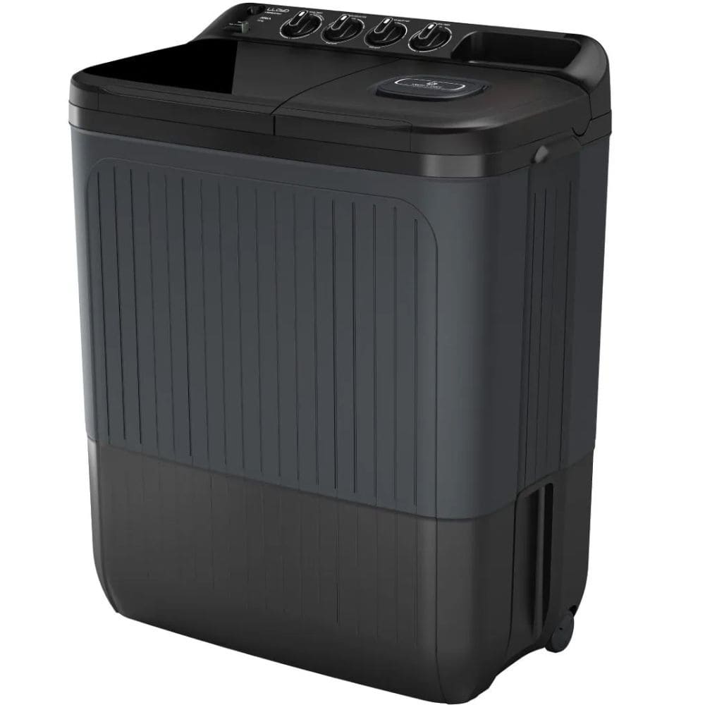 Lloyd 8.5 Kg 5 Star Semi-Automatic Top Load Washing machine (GLWS705ARDVG,Grey)