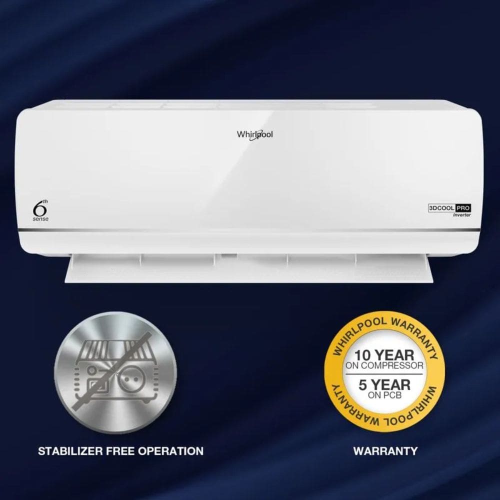 Whirlpool 1.5 Ton 3 star Inverter Split Air Conditioner (3D COOL 15T 3S INV EXP S6M2PP0)