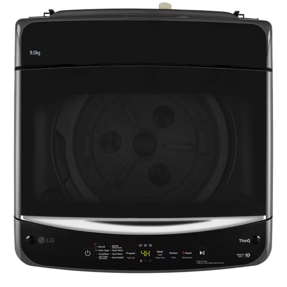 LG 9 Kg 5 Star Fully-Automatic Top Load Washing machine (T90V4MB1S, Middle Black)