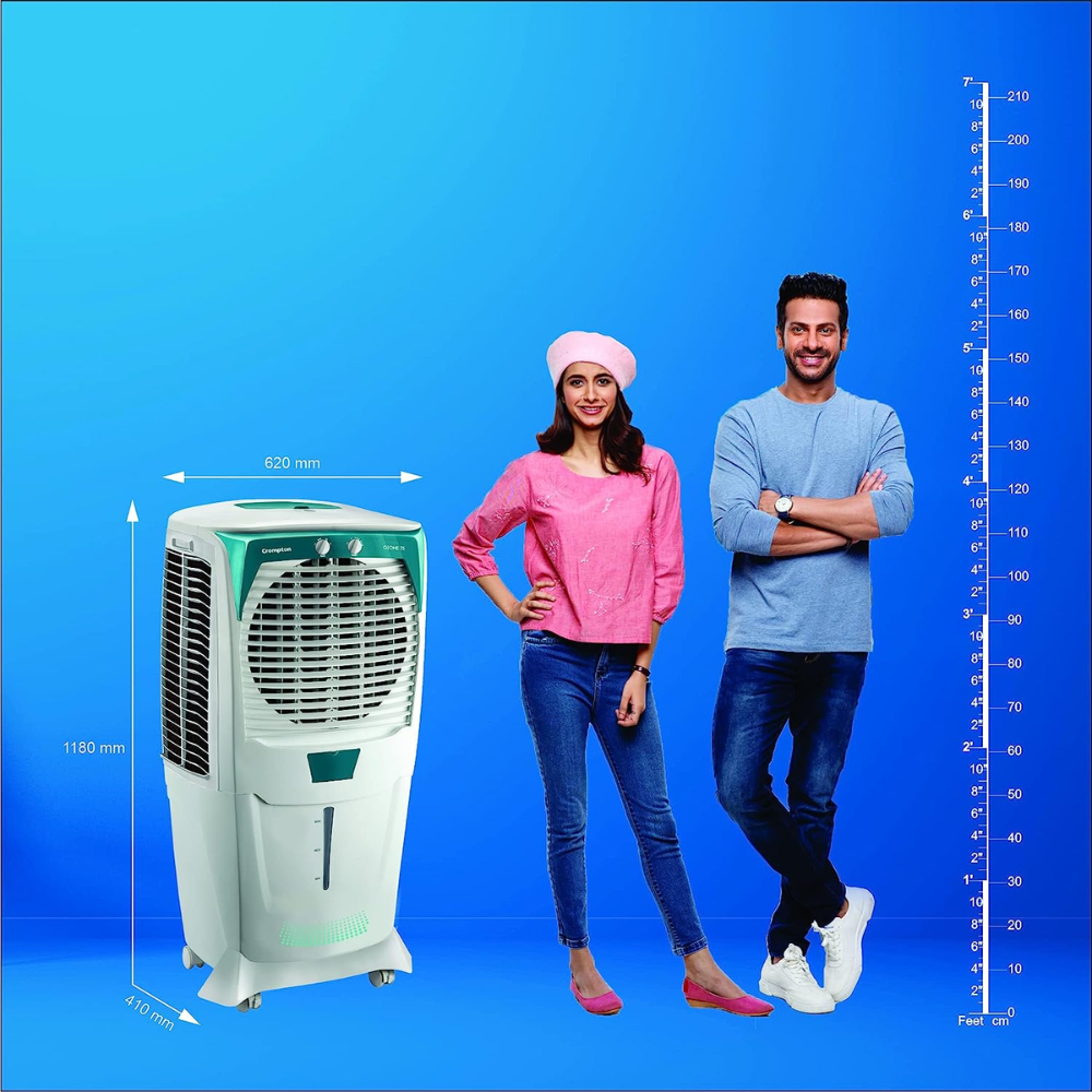 Crompton 75 Litres Desert Air Cooler (Ozone Royal 75)