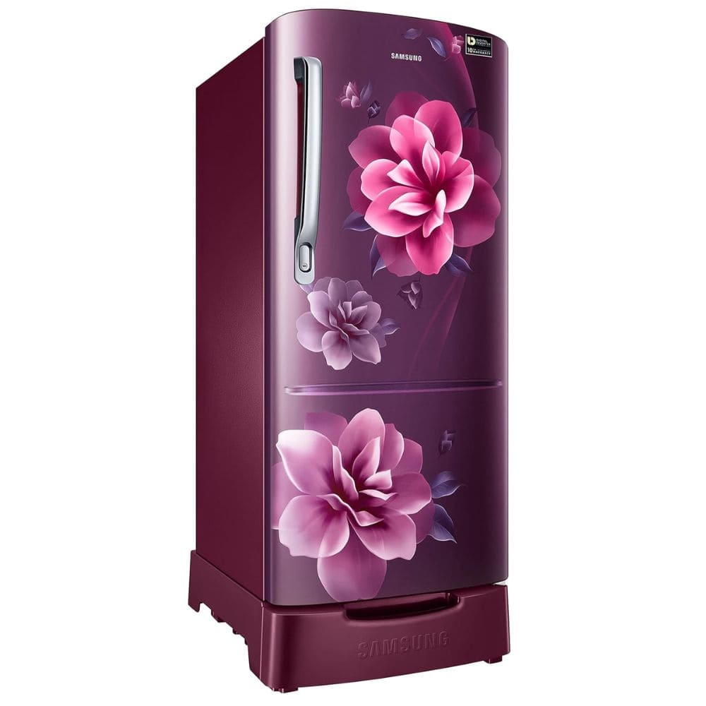 Samsung ,RR20C1823CR, 183 Ltrs Direct Cool Single Door Refrigerator, Camellia Blue