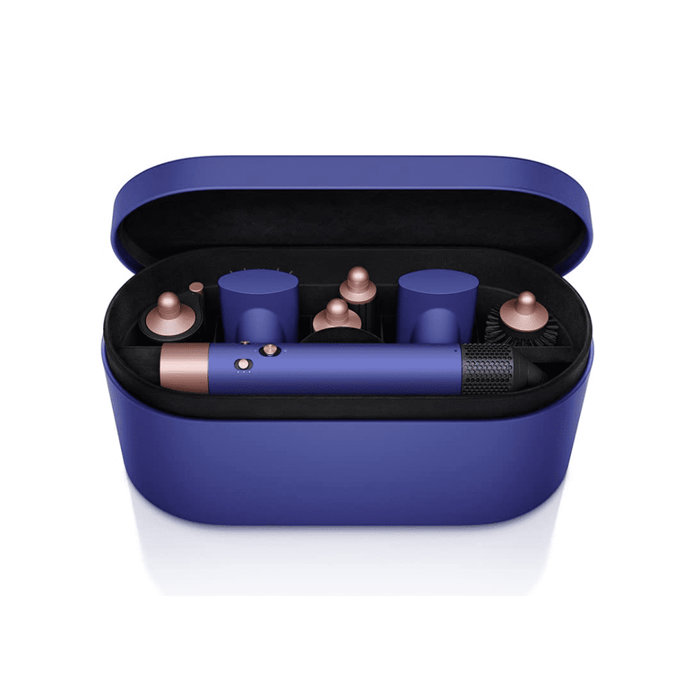 Dyson 395956-01, Airwrap Multi-Styler Complete Travel Pouch Gift Edition (Blue & Copper)