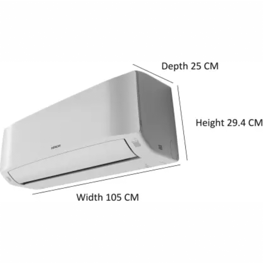 Hitachi 1.5 ton 2 Star Fixed Speed Split Air Conditioner (B318PCAIBA)