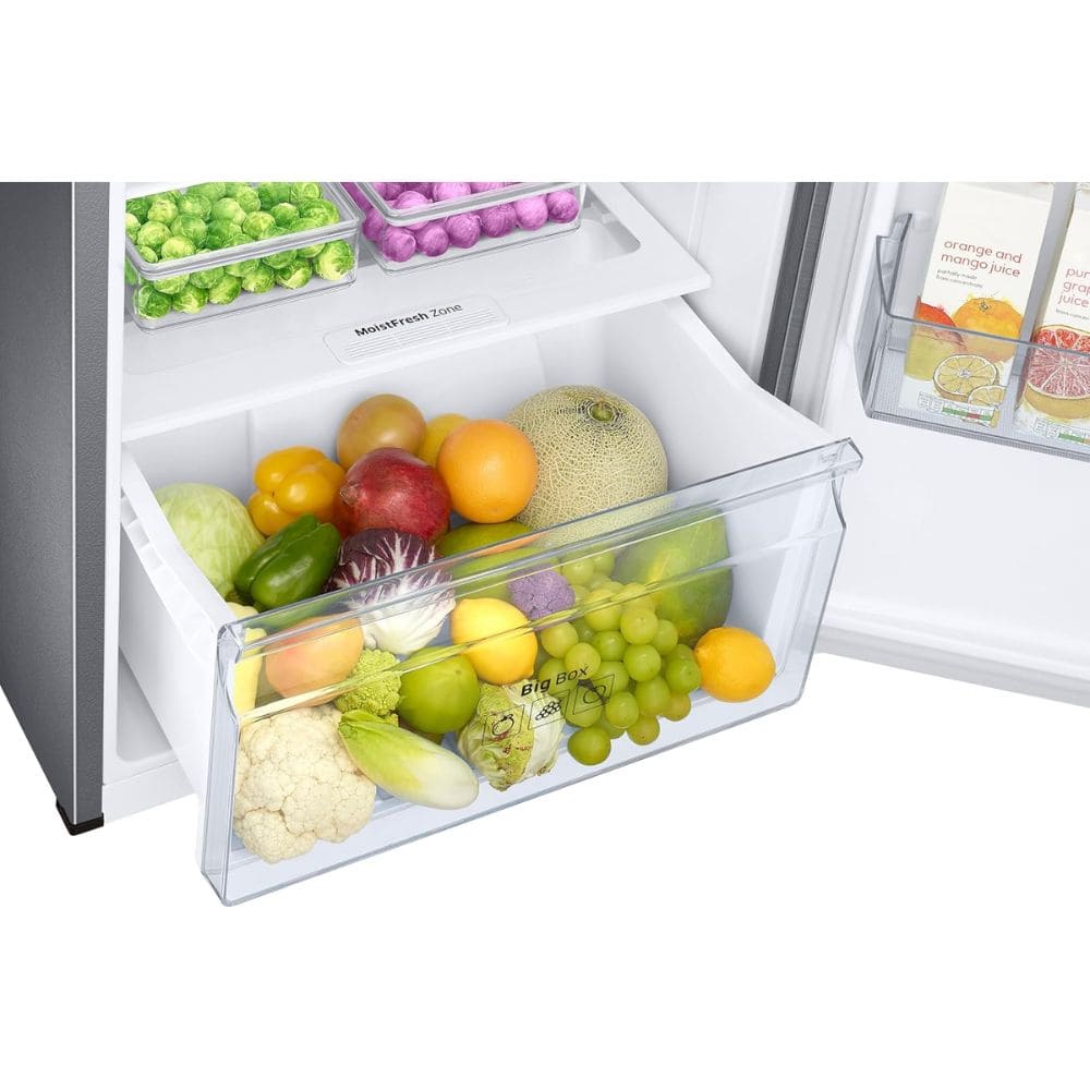 Samsung 301 Ltrs, 2 Star Convertible 5 in 1 Digital Inverter with Display Frost Free Double Door Refrigerator (RT31H4522S8/HL, Silver)